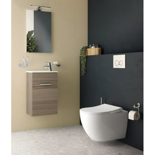 Унитаз подвесной безободковый Vitra MIA ROUND 7510B003-0075 без сиденья